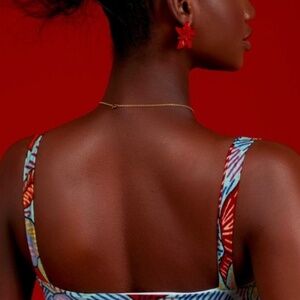 Studio Bonita Tropical Midi Dress